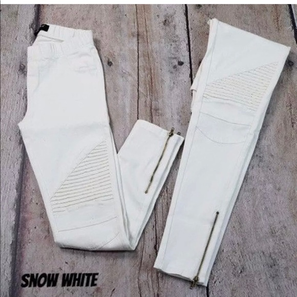 Moto Jeans with Zip Ankle - Picture 6 of 8